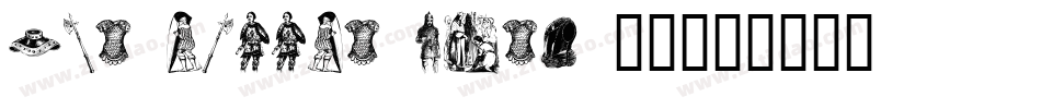 the middle ages II字体转换